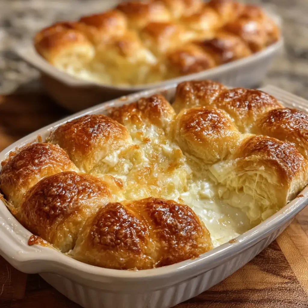 Cheesecake Crescent Rolls Casserole