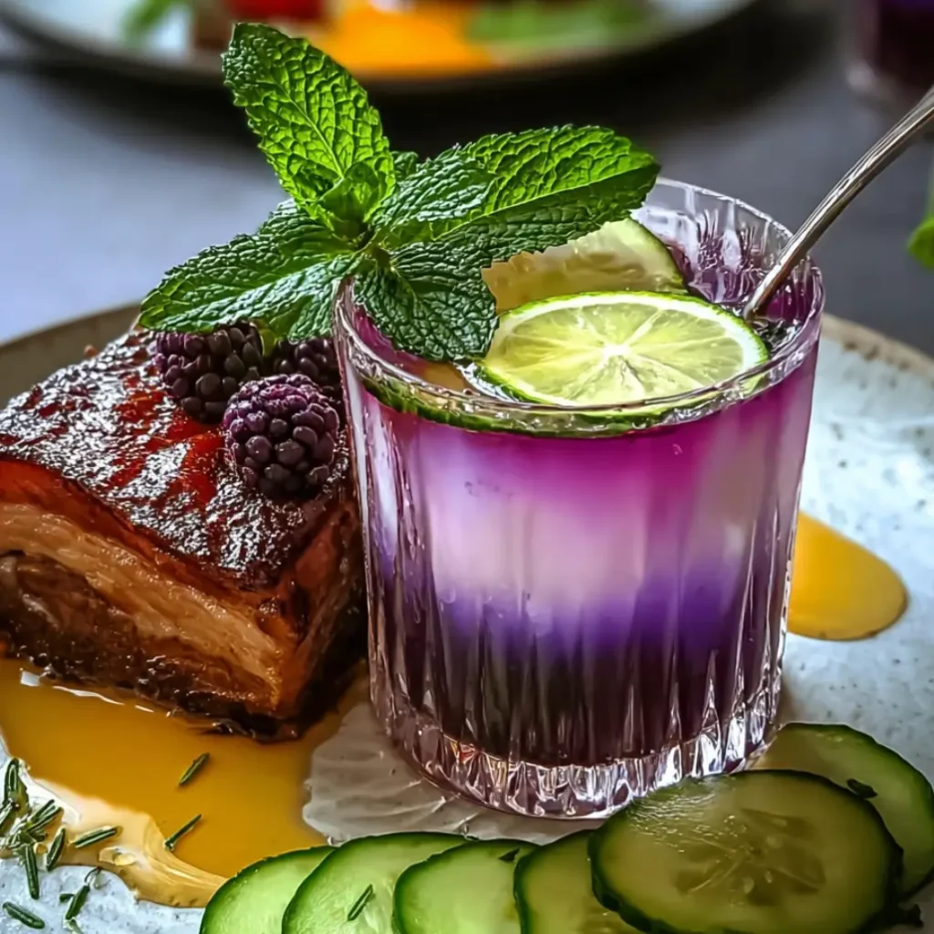 Lavender Mint Zesty Mojito