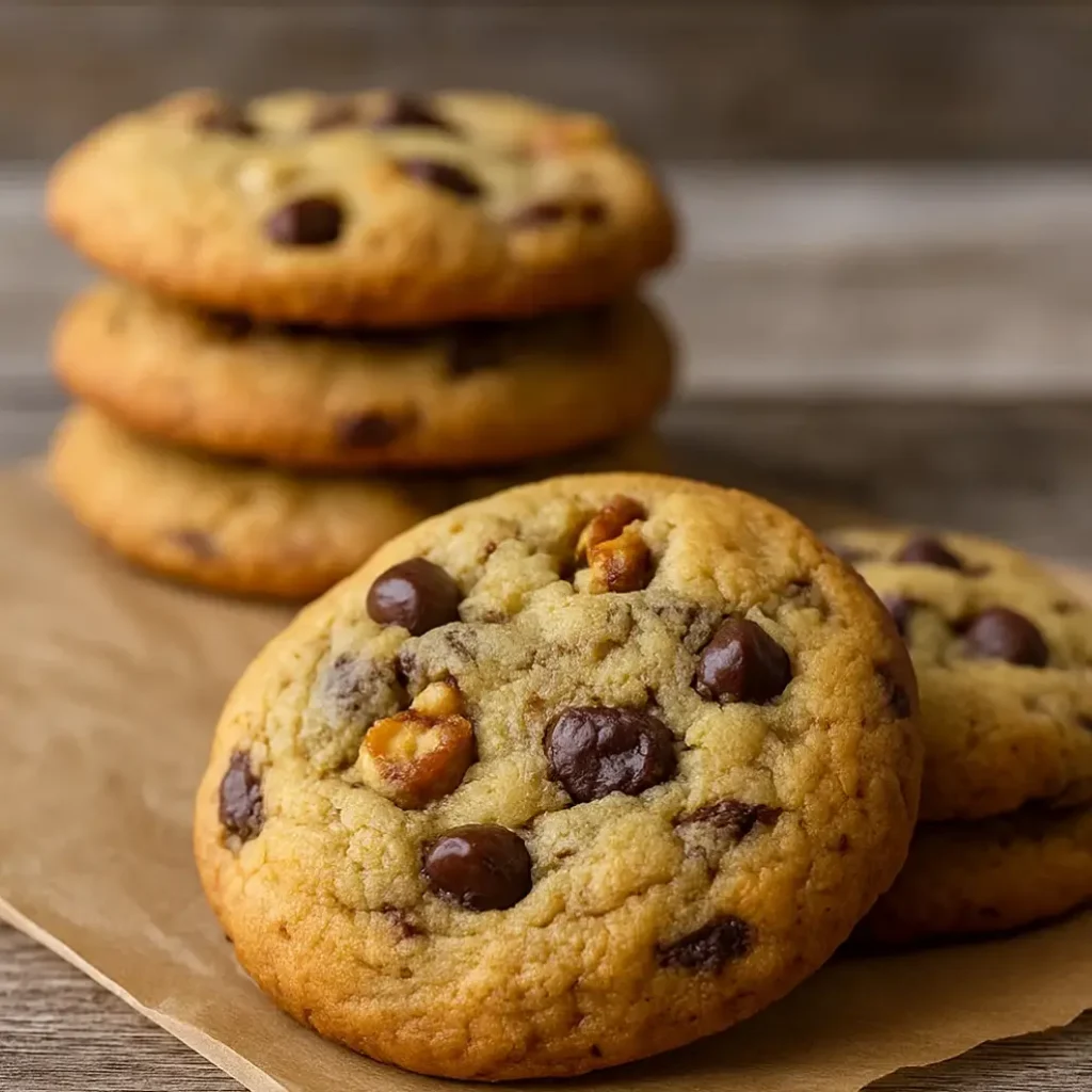 Gooey Chocolate Chip Cookies