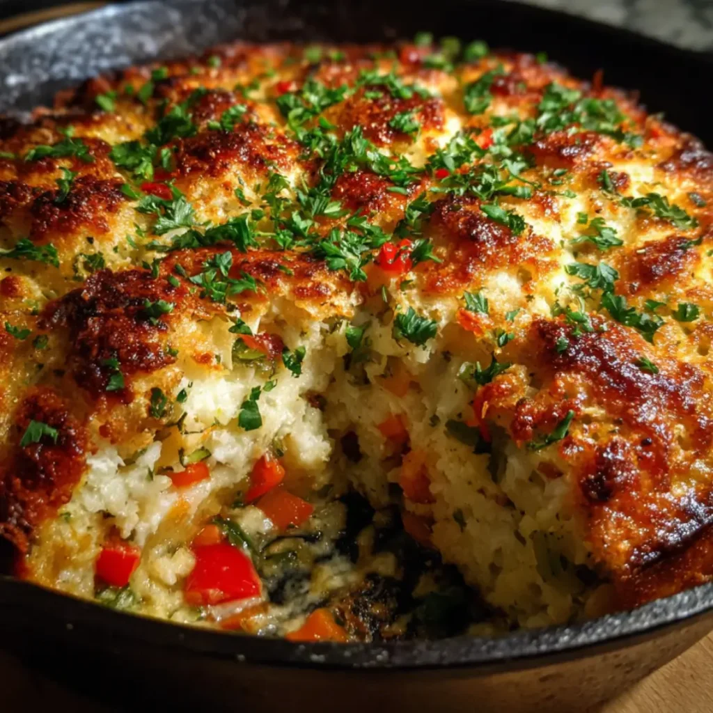 Cottage Cheese Veggie Bake
