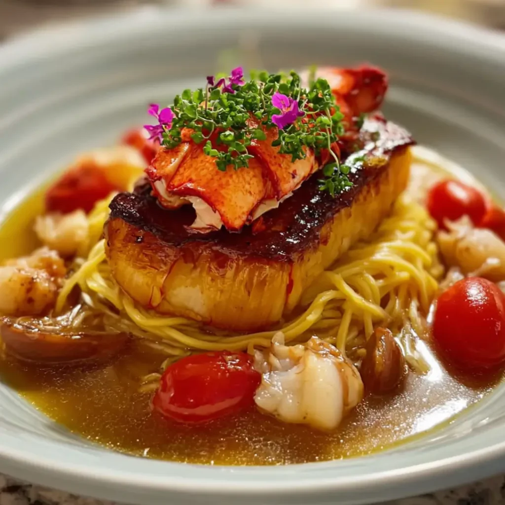 Buttered Lobster Pasta