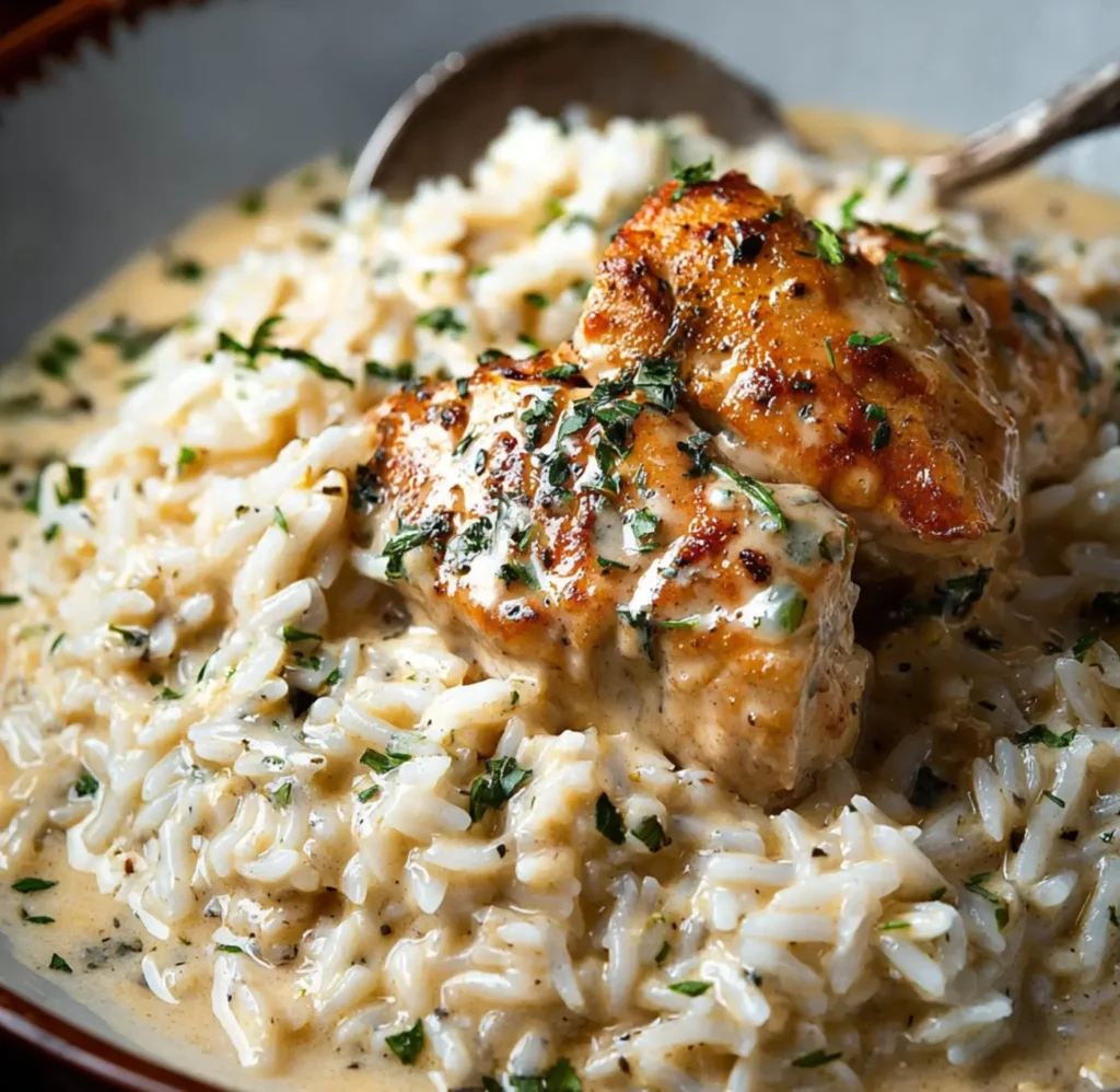 Creamy Herb Chicken Basmati Rice