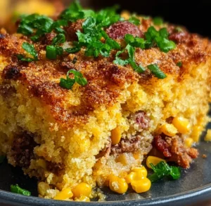 Loaded Cornbread Casserole