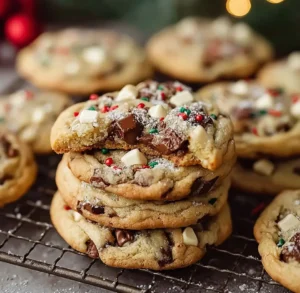Winter Wonderland Chocolate Chip Cookies
