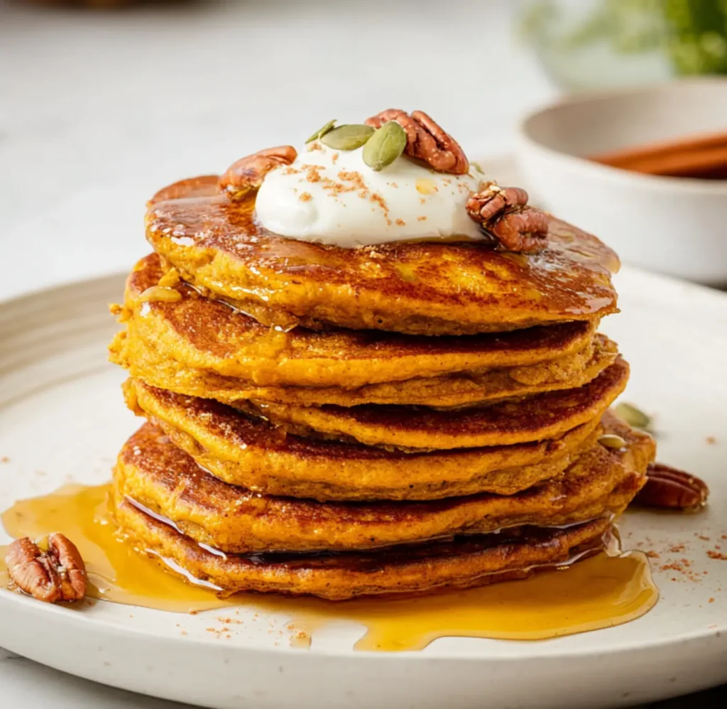 Vegan Pumpkin Pancakes