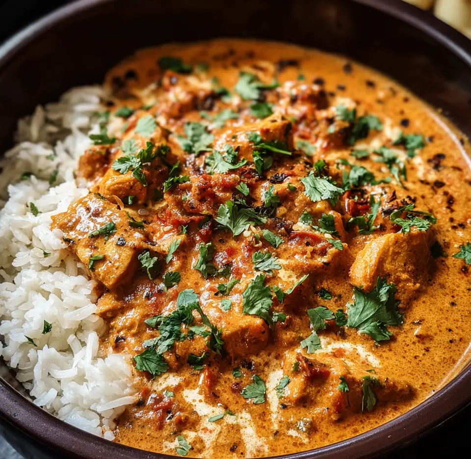 Crockpot Creamy Coconut Chicken Tikka Masala