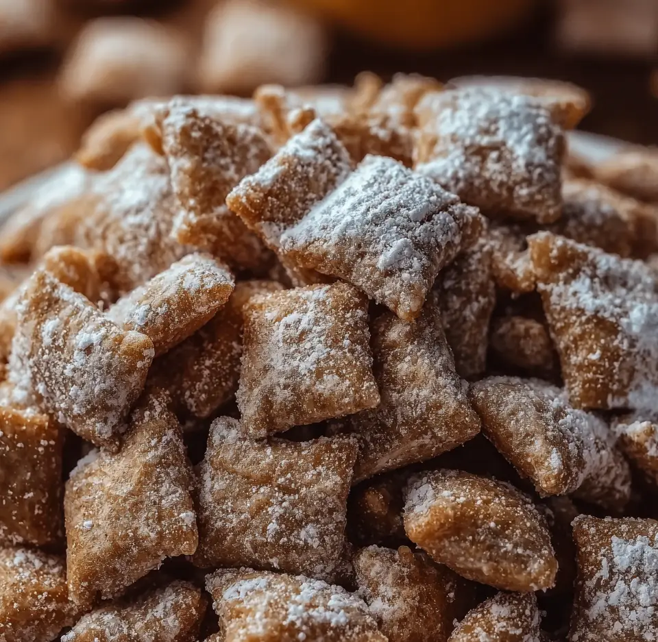 Caramel Apple Puppy Chow