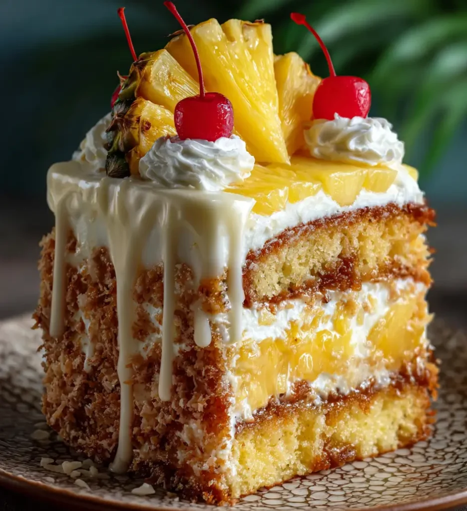 Hawaiian Pineapple Cake