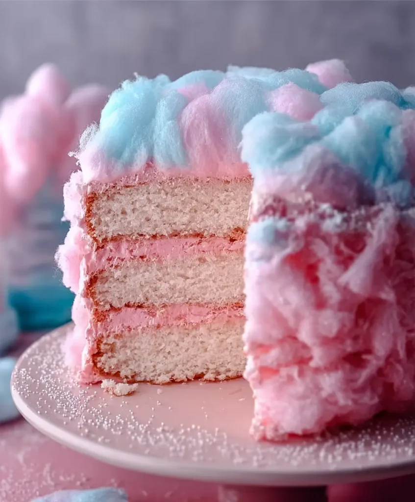 cotton candy cake