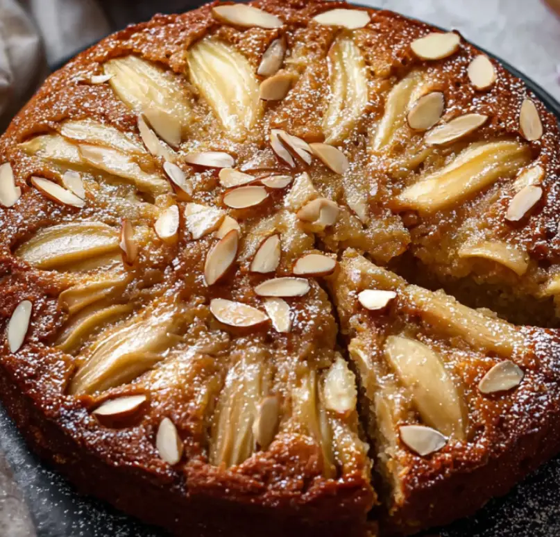 Almond Flour Apple Cake