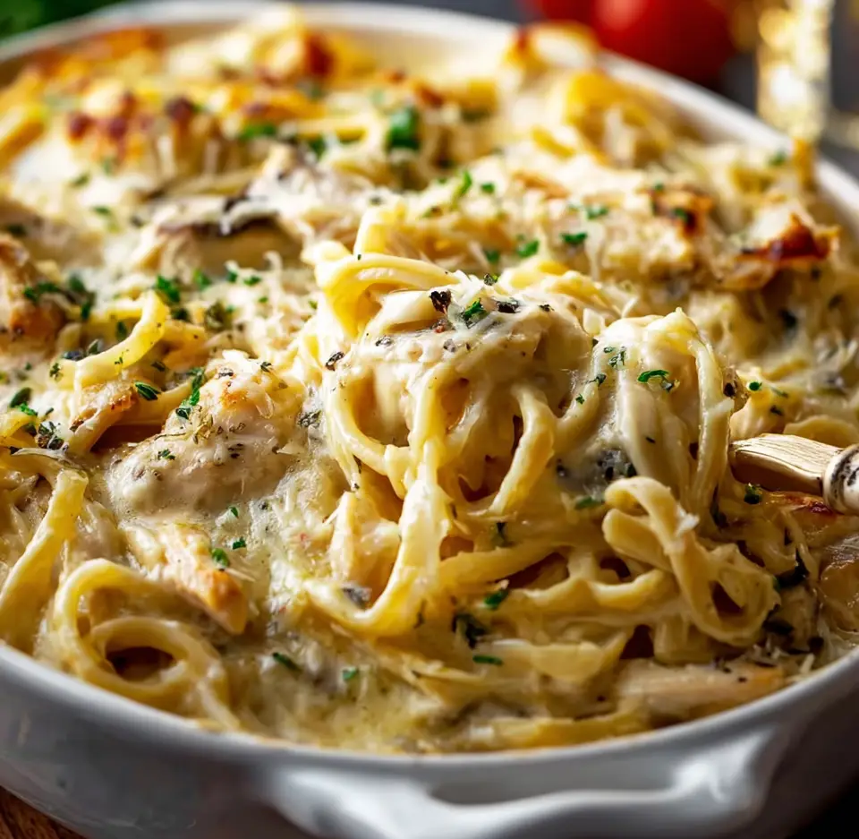 Easy Chicken Tetrazzini