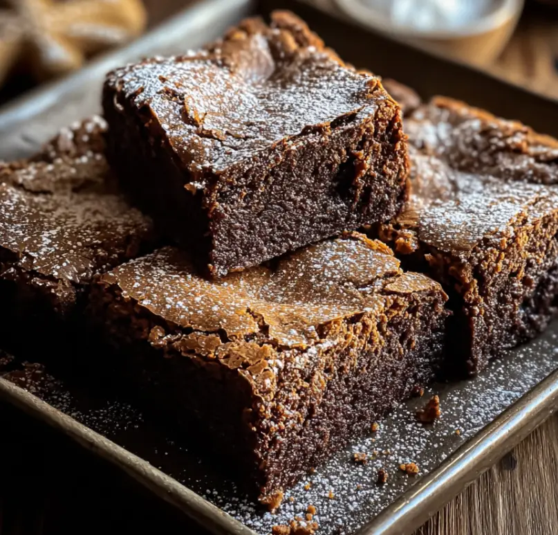 Gingerbread Brownies