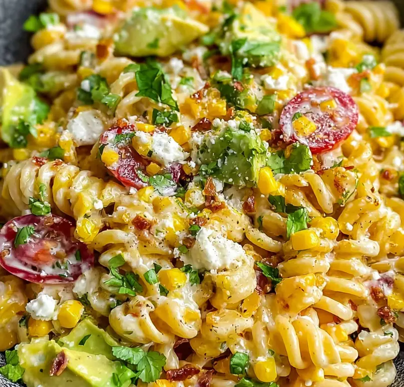 Mexican Street Corn Pasta Salad