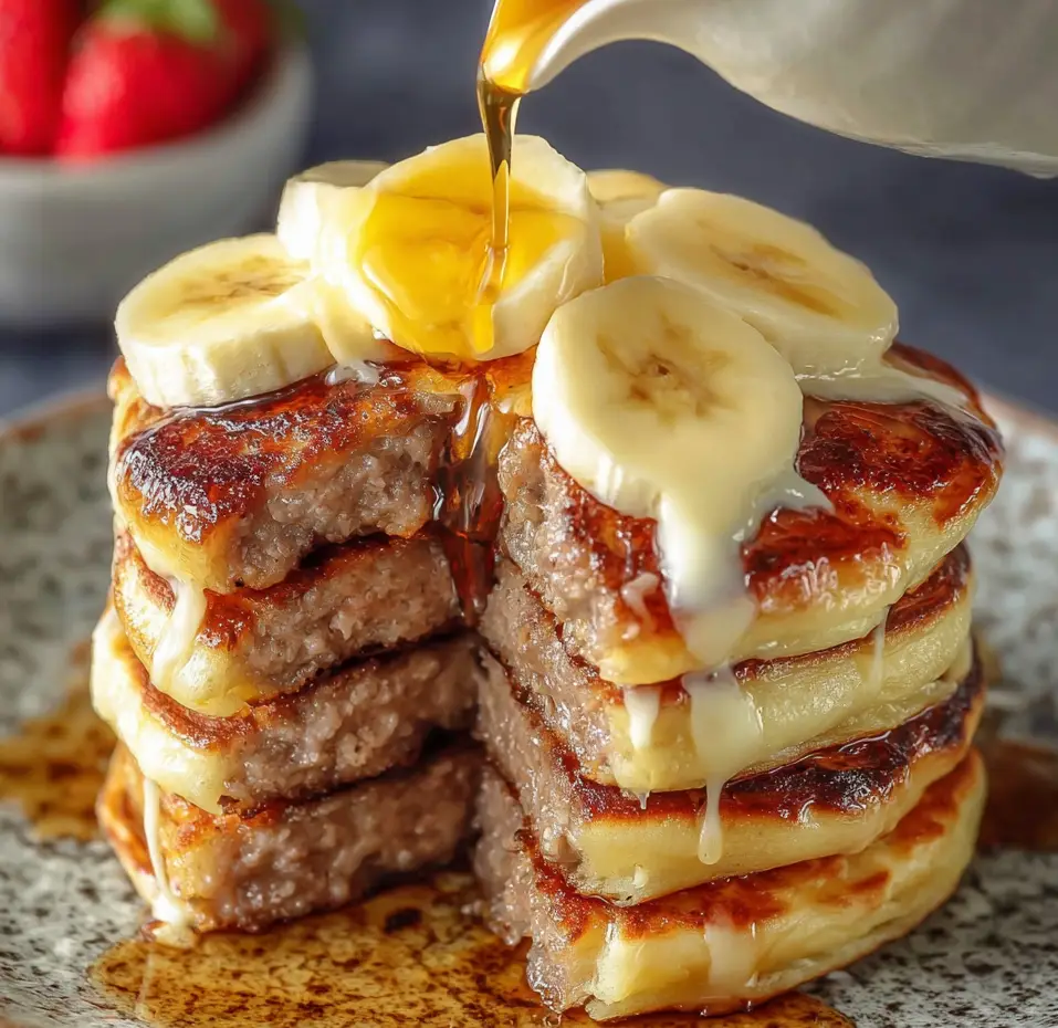 Sausage-Dipped Pancakes Delight