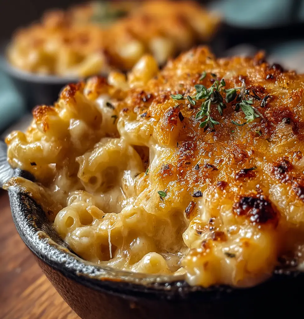 French Onion Soup Mac & Cheese