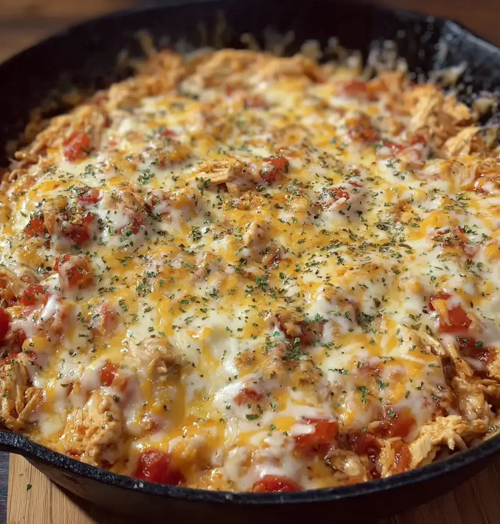 Cheesy Chicken Taco Rice