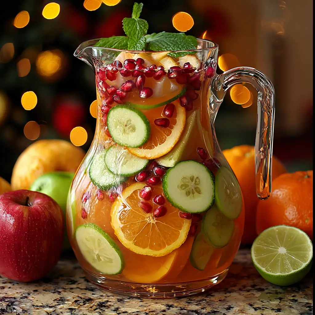 Non-Alcoholic Christmas Sangria