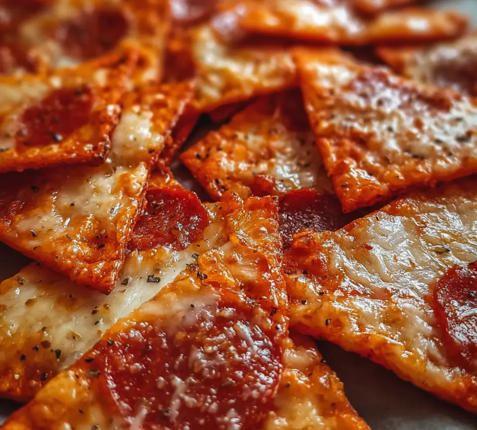 Crispy Pizza Chips