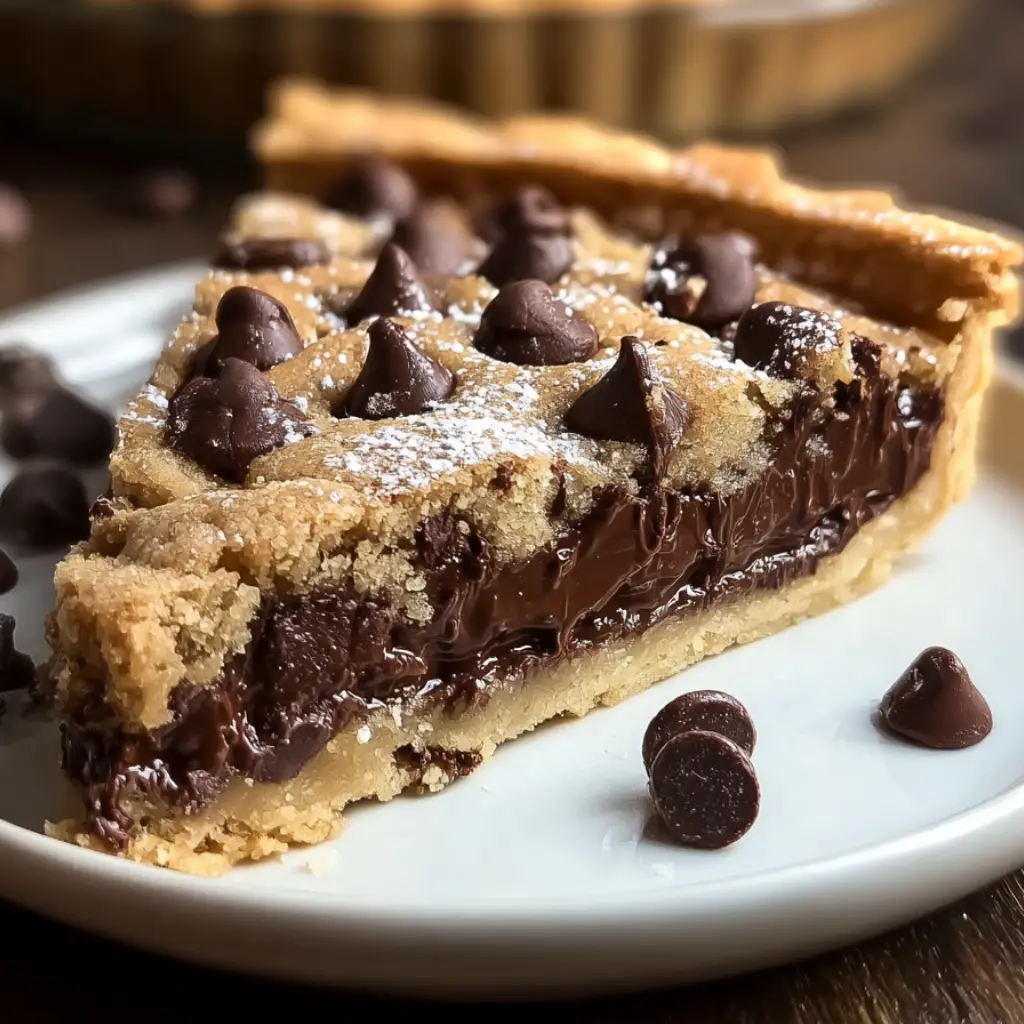 Chocolate Chip Cookie Pie