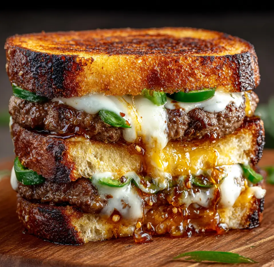 Jalapeño Popper Patty Melt