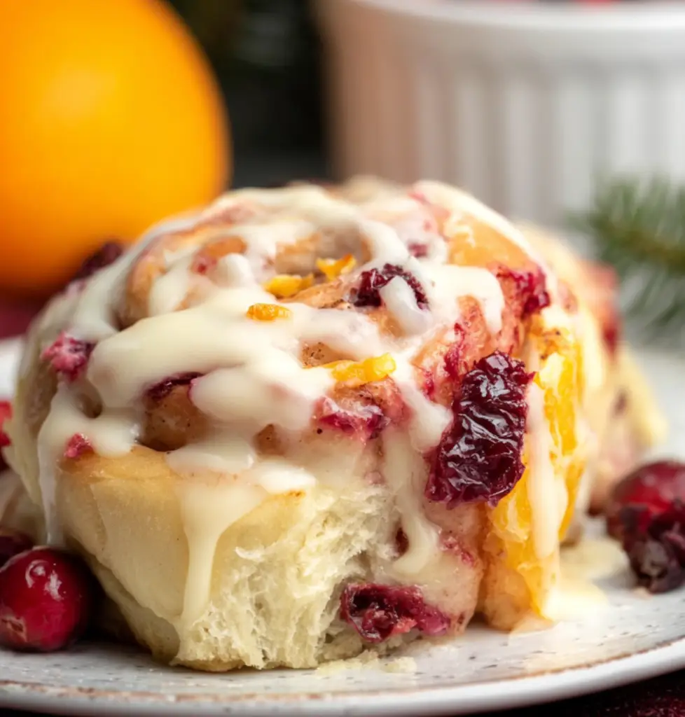 Cranberry Orange Sweet Rolls