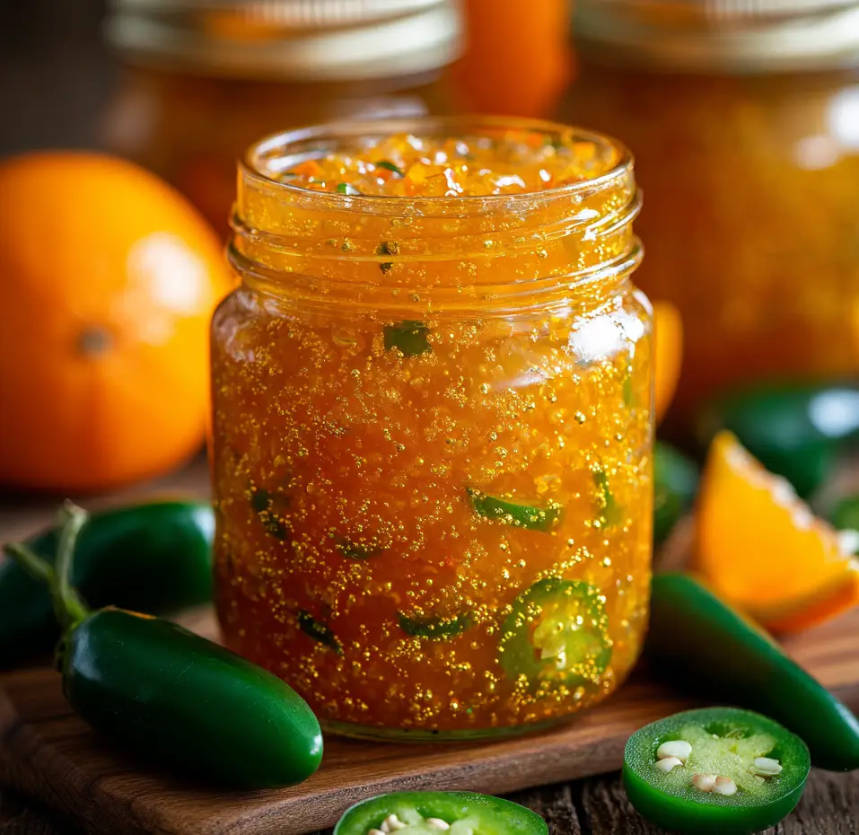 Orange-Jalapeño Sunshine Jam