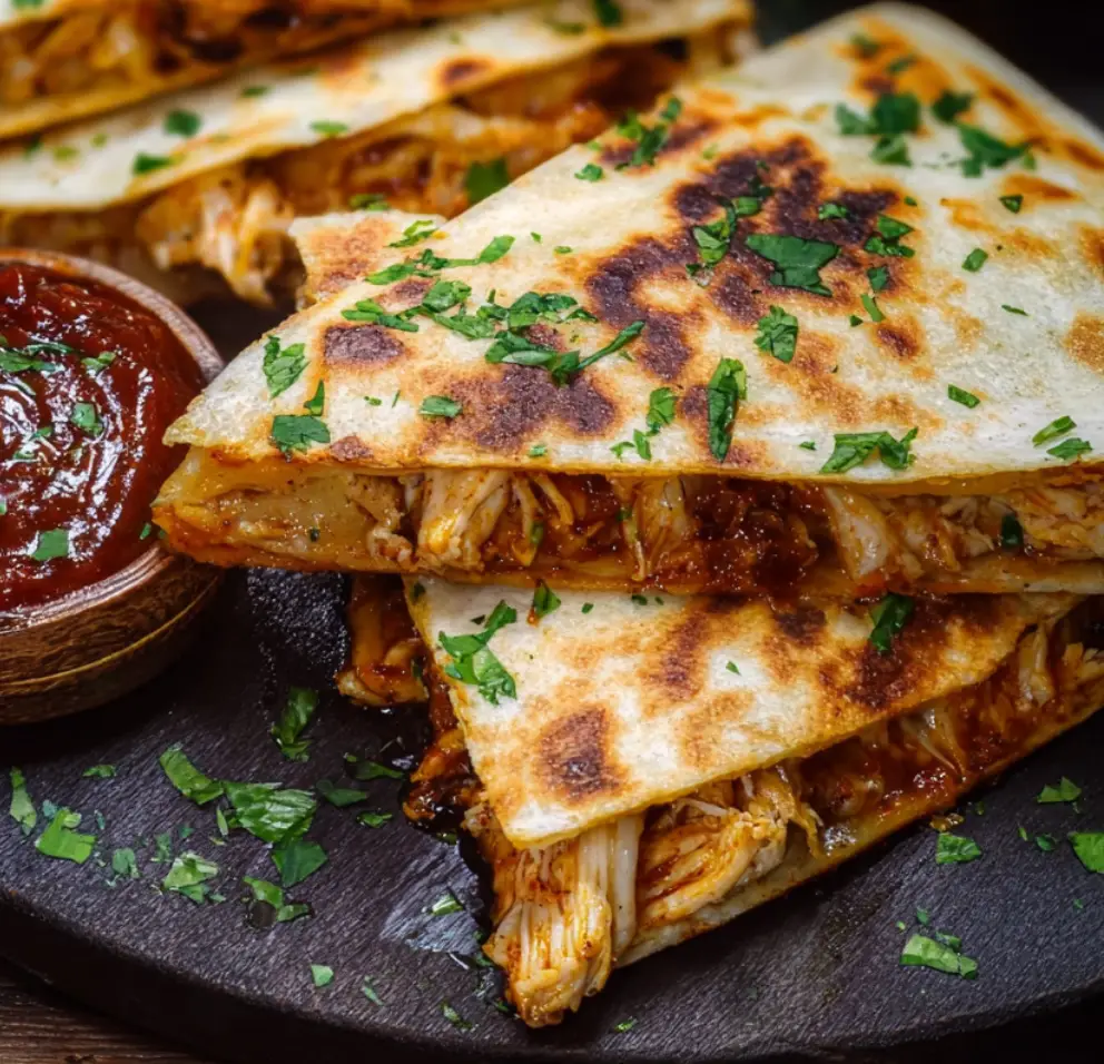 BBQ Chicken Quesadillas