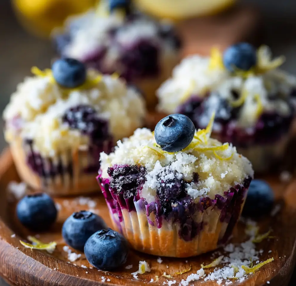 Blueberry & Lemon Zest Cottage Cheese Bites