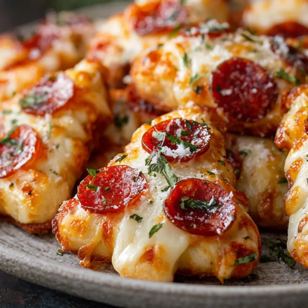 Christmas Pizza Bites