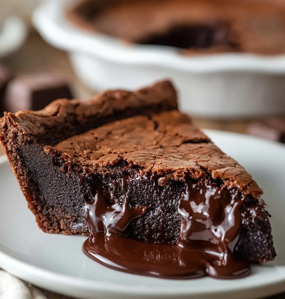 Gooey Brownie Pie